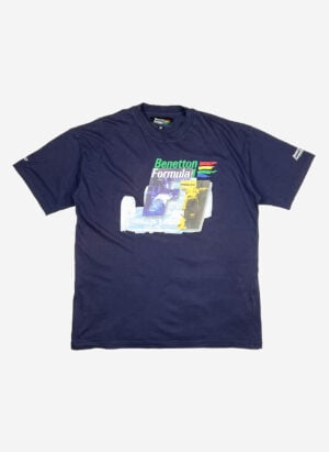 Vintage Benetton Formula 1 T-Shirt navy