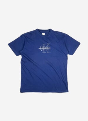 Vintage Y2K Calvin Klein T-Shirt blau