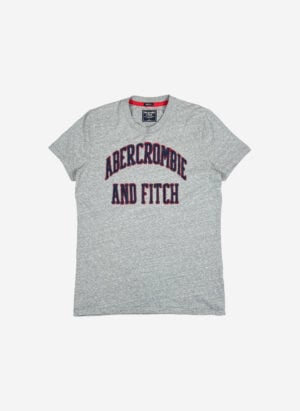 Abercrombie & Fitch Slim T-Shirt grau