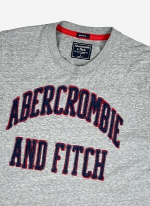 Abercrombie & Fitch Slim T-Shirt grau