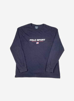 Vintage Polo Sport Ralph Lauren Longsleeve navy