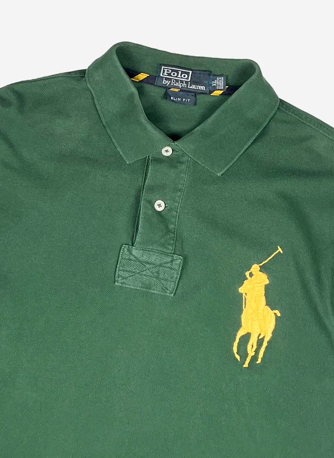 Vintage Polo Ralph Lauren Big Pony Rugbyshirt – Bild 2