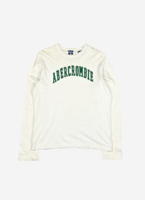 Vintage Abercrombie & Fitch Longsleeve weiß