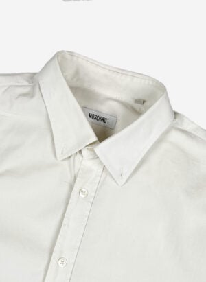 Vintage Moschino Hemd weiß