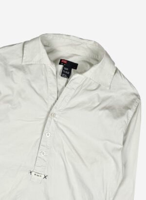 Vintage Diesel Bluse hellgrau