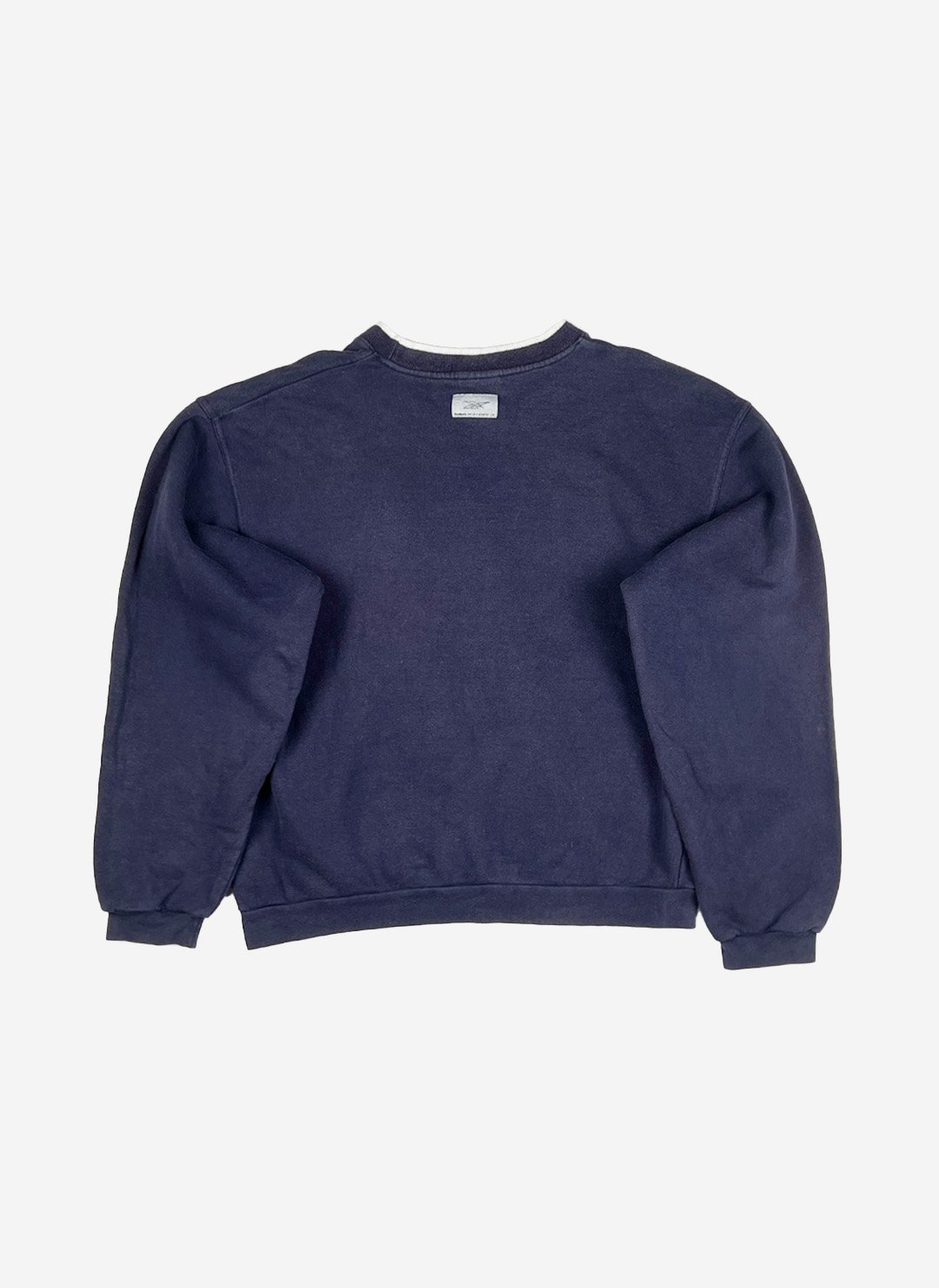 Vintage 90s Reebok Sweater navy – Bild 3