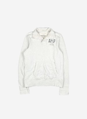 Abercrombie & Fitch Sweater hellgrau