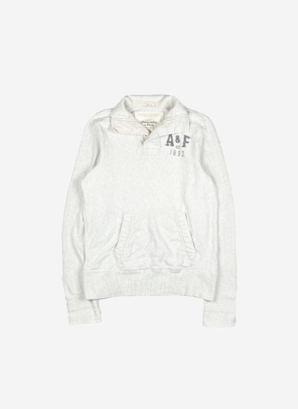 Abercrombie & Fitch Sweater hellgrau