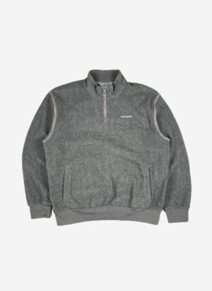 Carhartt WIP Half-Zip Fleece Pullover grau