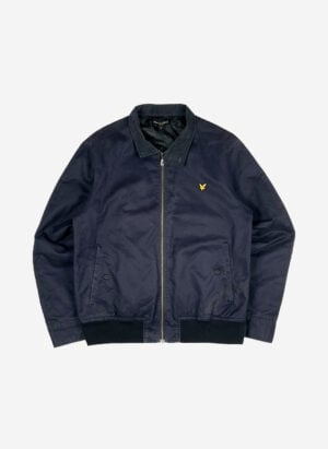 Vintage Lyle & Scott Harringtonjacke navy