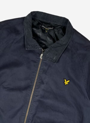 Vintage Lyle & Scott Harringtonjacke navy