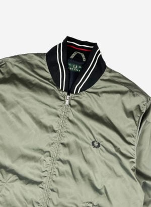 Vintage Fred Perry Windbreaker grün