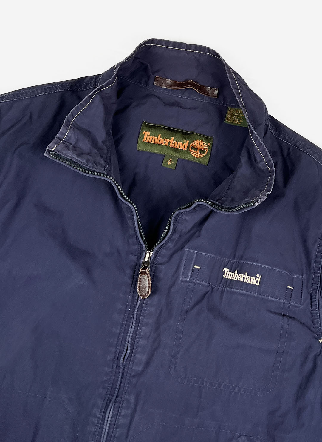 Vintage Timberland Utility Jacke navy – Bild 2