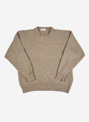 Vintage Valentino Strickpullover hellbraun