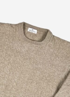 Vintage Valentino Strickpullover hellbraun