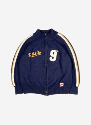 Vintage The Ninth Club Strickjacke navy