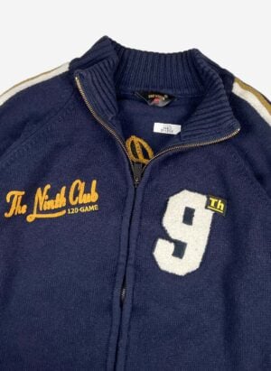 Vintage The Ninth Club Strickjacke navy