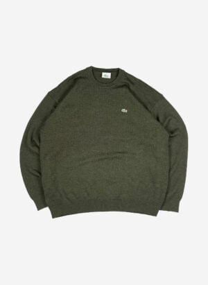 Vintage 90s Lacoste Strickpullover grün