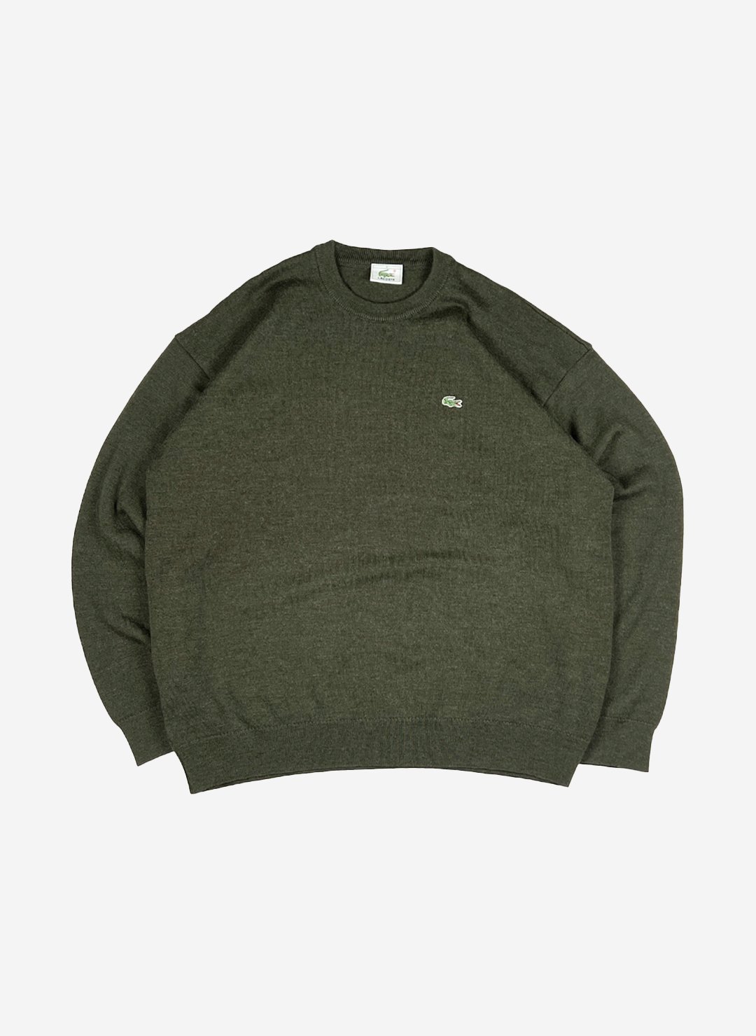 Vintage 90s Lacoste Strickpullover grün