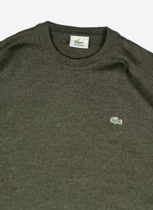 Vintage 90s Lacoste Strickpullover grün