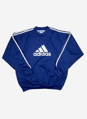 Vintage Y2K Adidas Sweater navy