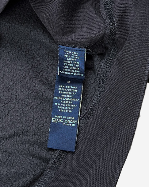 Vintage Polo Jeans Ralph Lauren Sweater grau – Bild 5