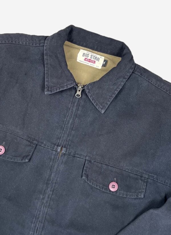 Vintage Big Star Workwear Jacke schwarz