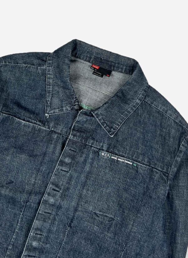 Vintage Diesel Indigo Jeansjacke navy