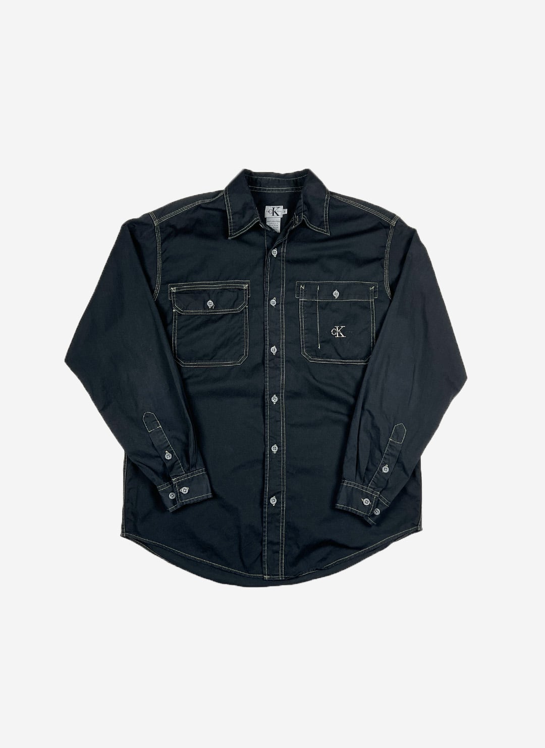 Vintage Calvin Klein Hemd schwarz