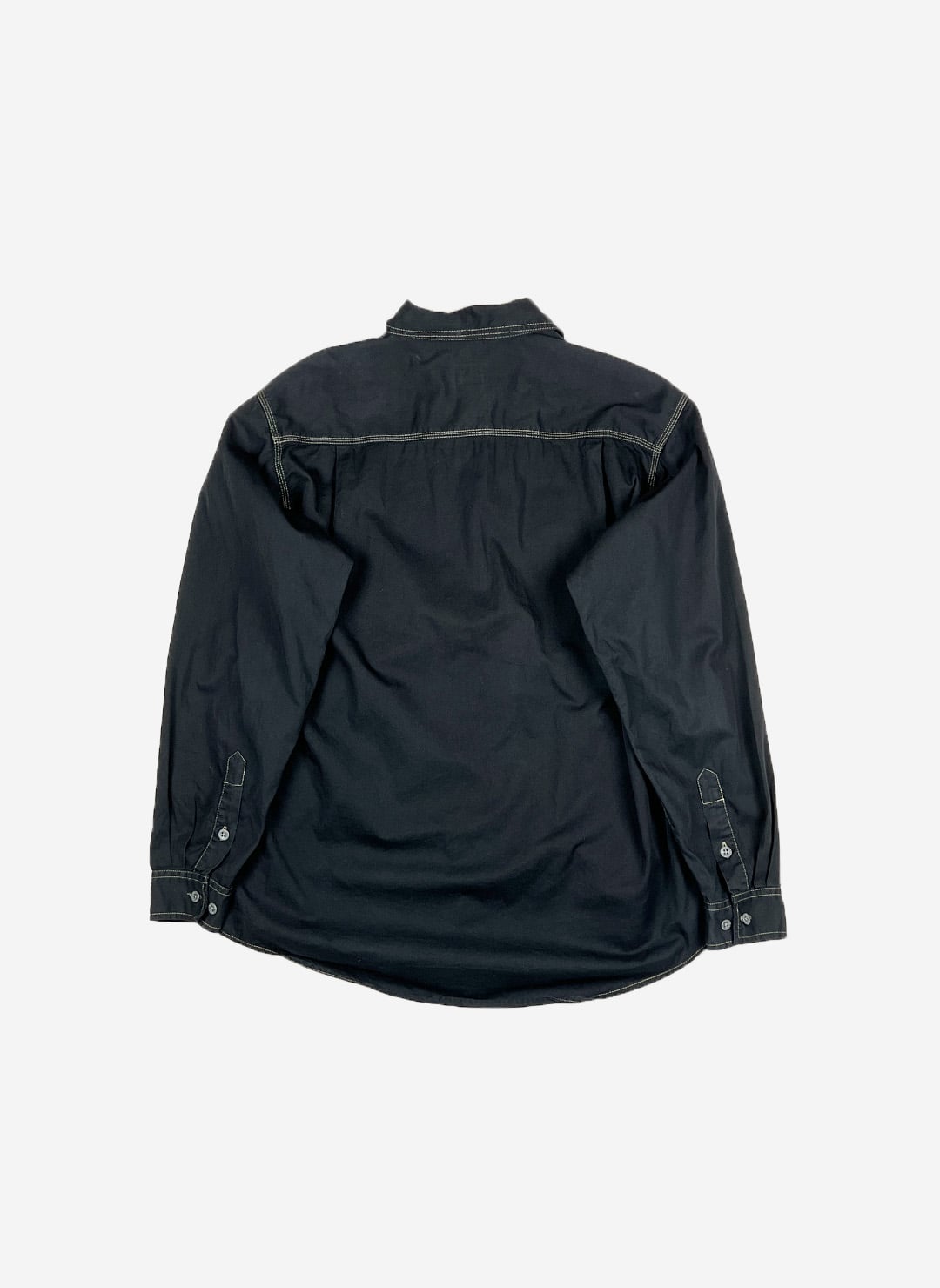 Vintage Calvin Klein Hemd schwarz – Bild 3