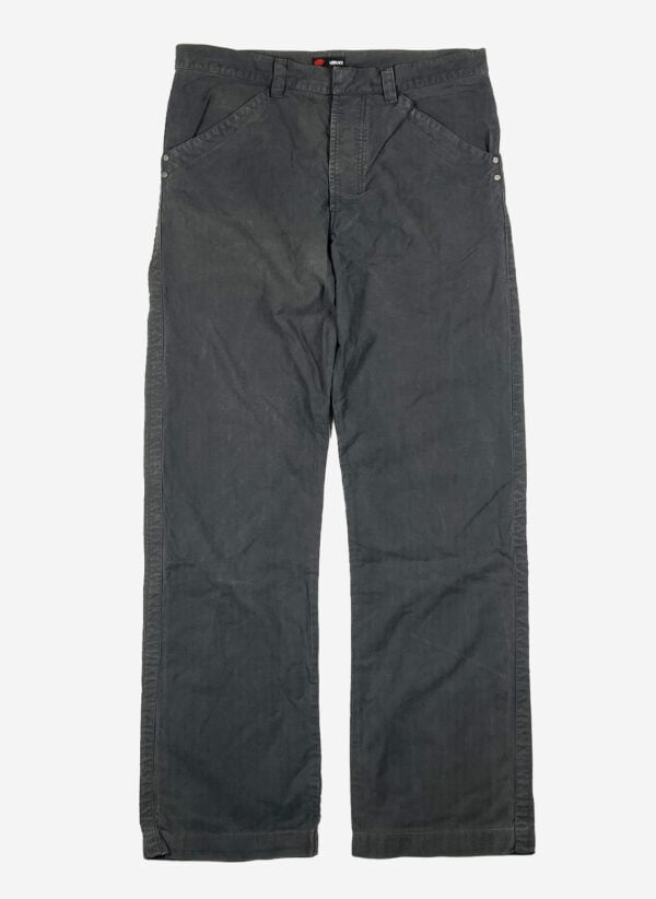 Vintage Versace Sport Workwear Hose grau