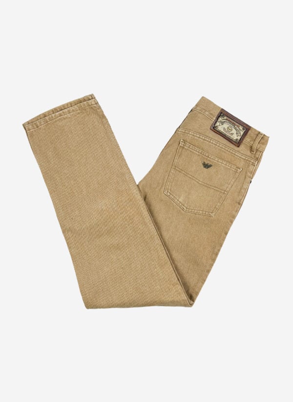 Vintage 90s Armani Jeans sand