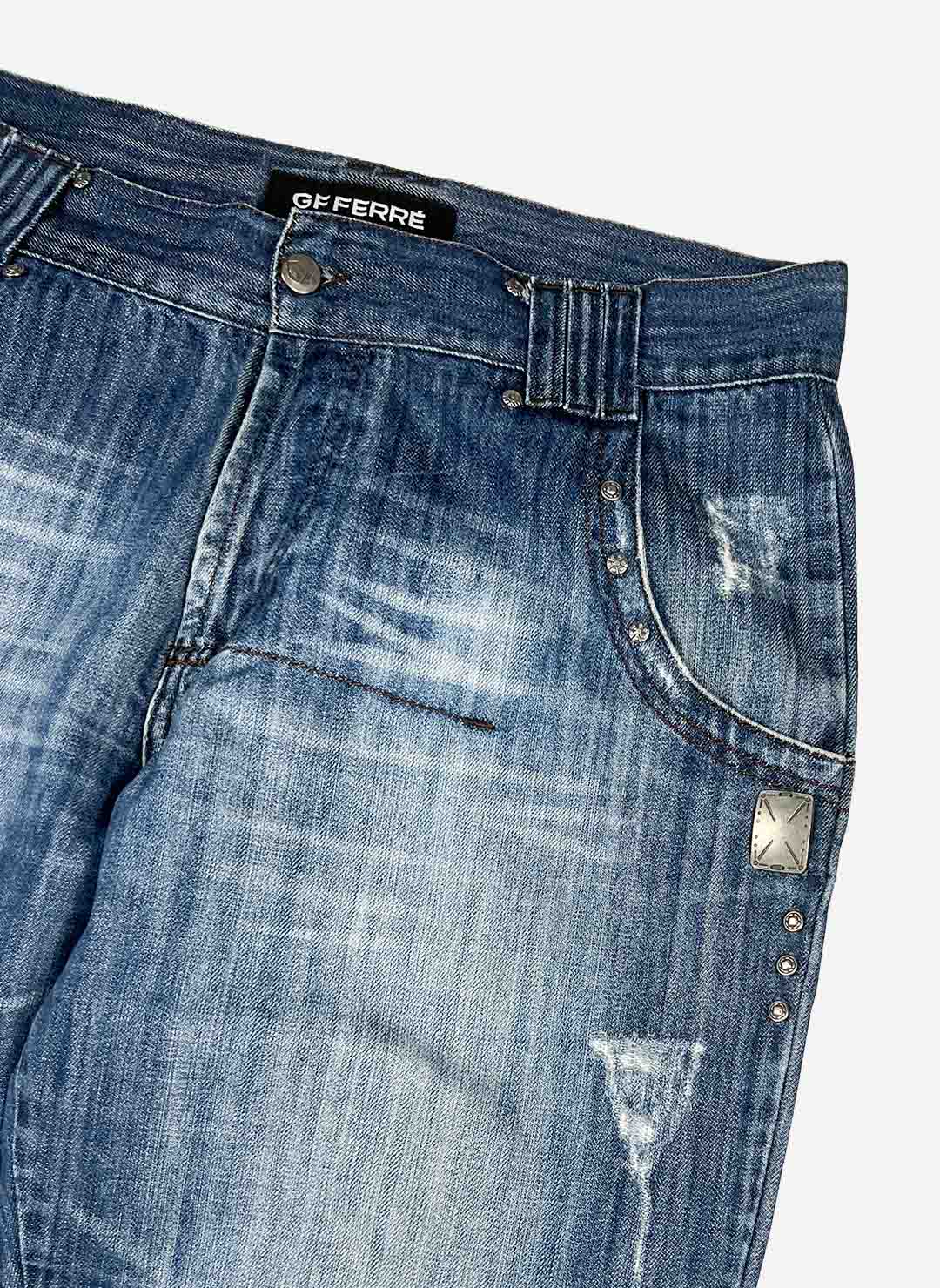 Vintage Gianfranco Ferre Baggyjeans – Bild 5