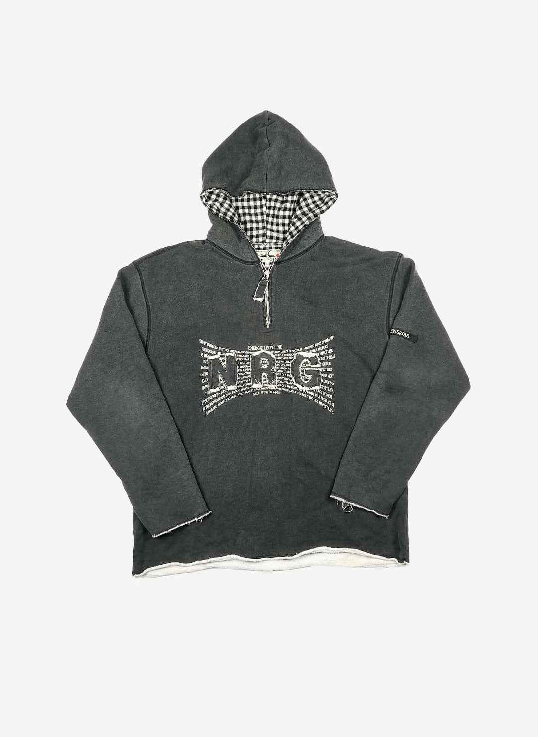 Vintage 90s Energie Hoodie distressed