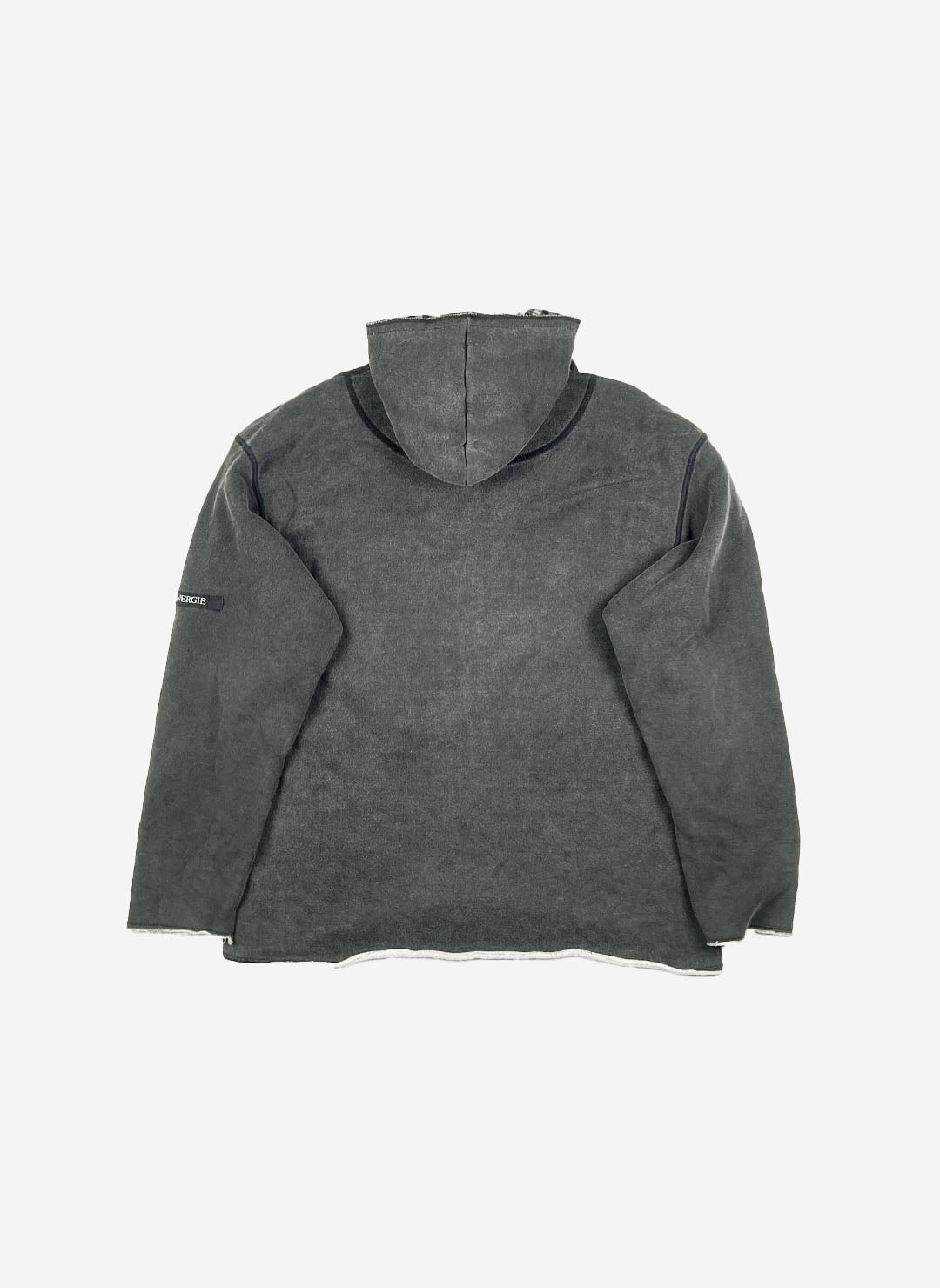 Vintage 90s Energie Hoodie distressed – Bild 3