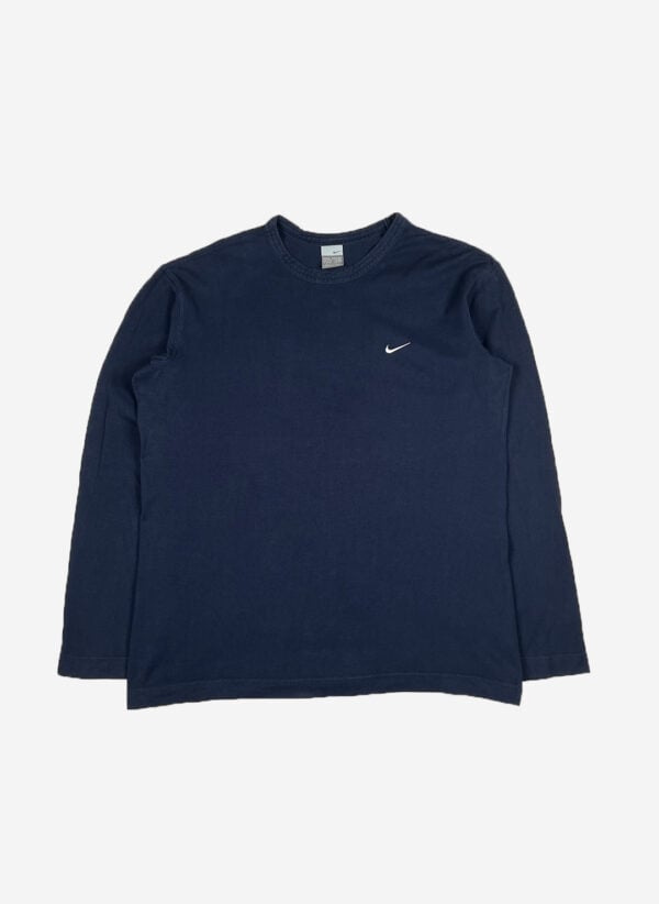 Vintage Y2K Nike Longsleeve navy