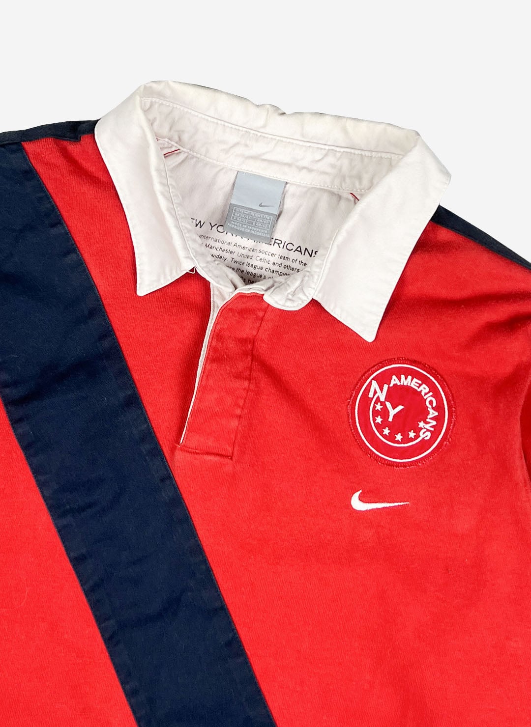 Vintage Y2K Nike NY Americans Rugbyshirt – Bild 2