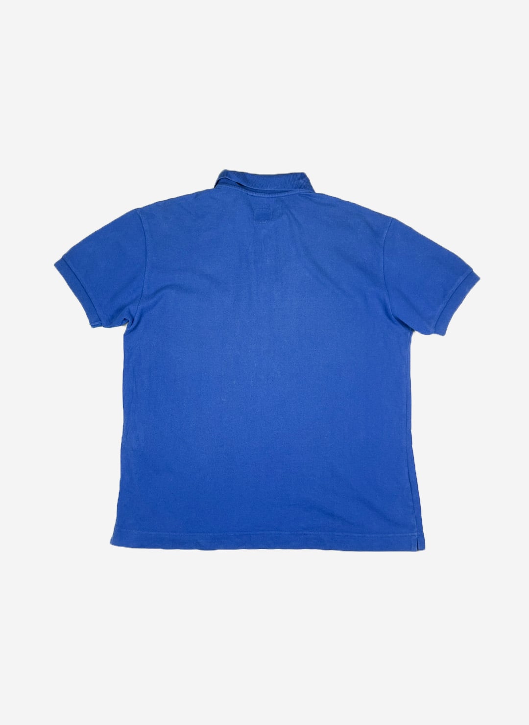 Vintage 90s Moschino Poloshirt blau – Bild 3
