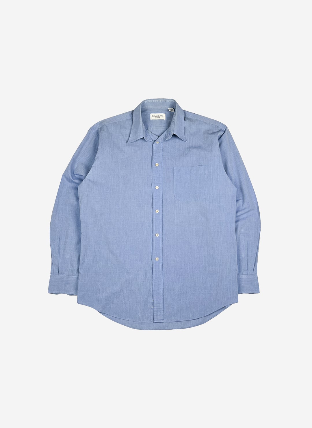 Vintage Yves Saint Laurent Hemd hellblau