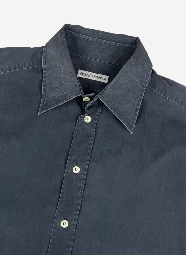 Vintage 90s Emporio Armani Hemd navy