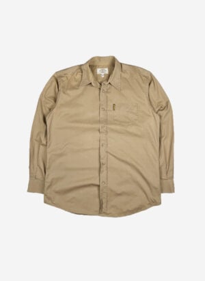 Vintage 90s Armani Hemd beige