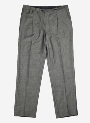 Vintage Burberry Mohair Anzugshose grau