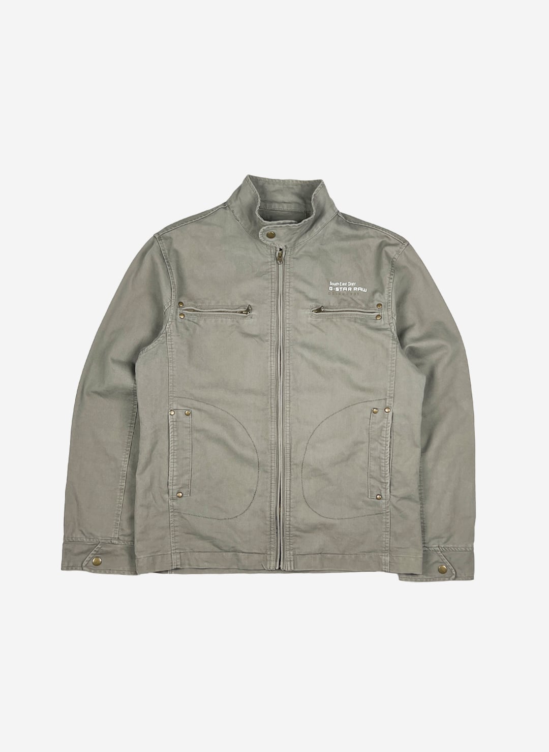 G-Star Utility Militaria Jacke grau