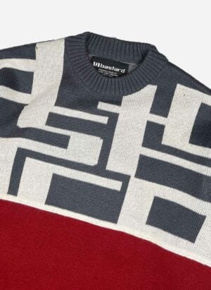 Vintage Y2K Bastard Strickpullover