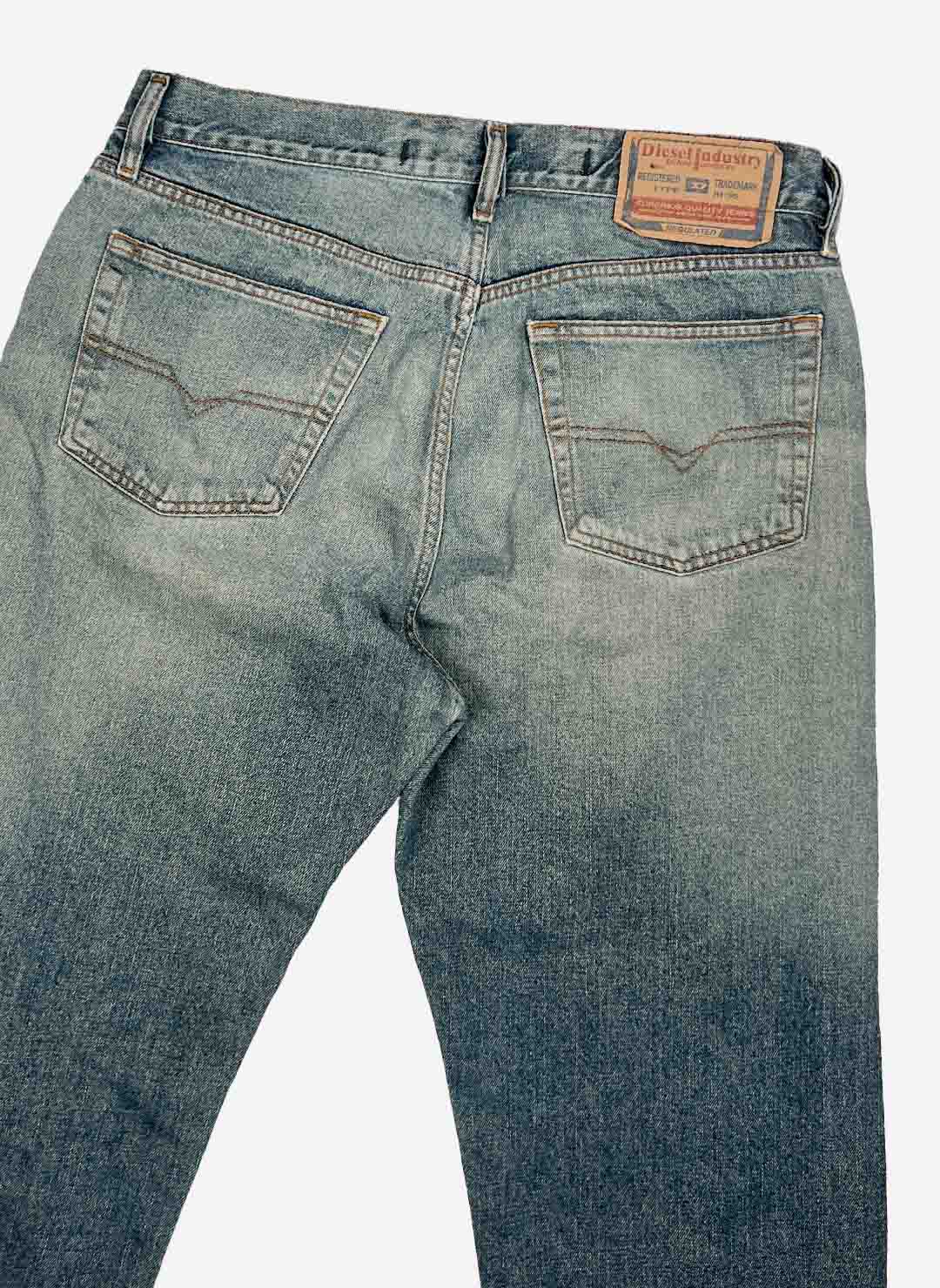 Vintage Y2K Diesel straight fit washed Jeans – Bild 3