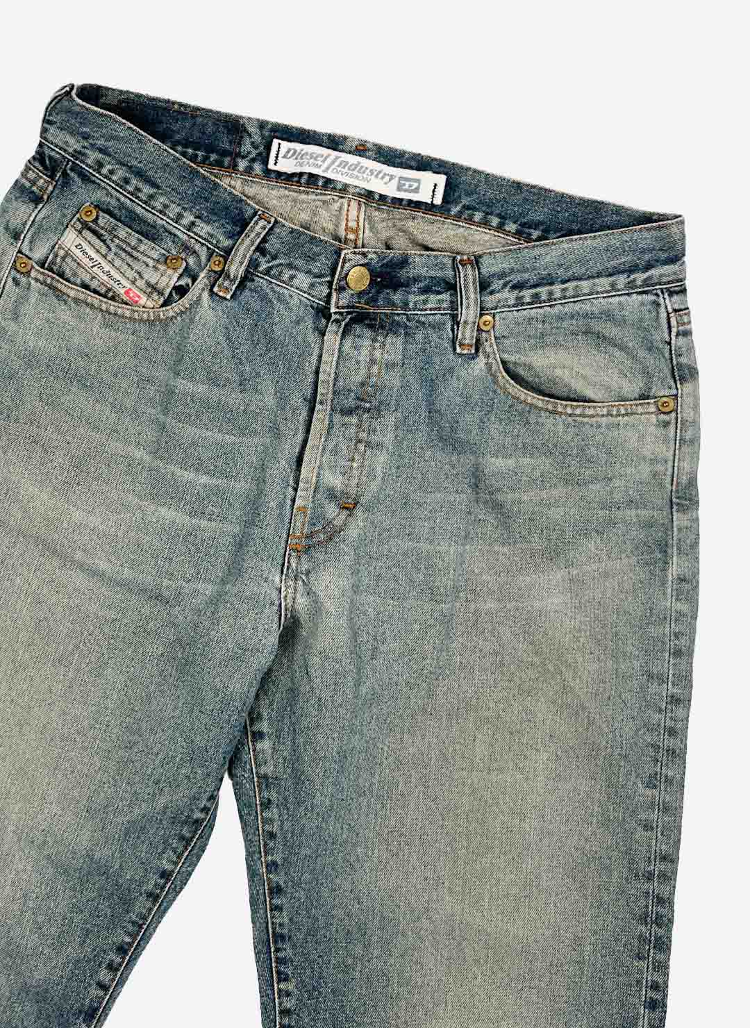 Vintage Y2K Diesel straight fit washed Jeans – Bild 4