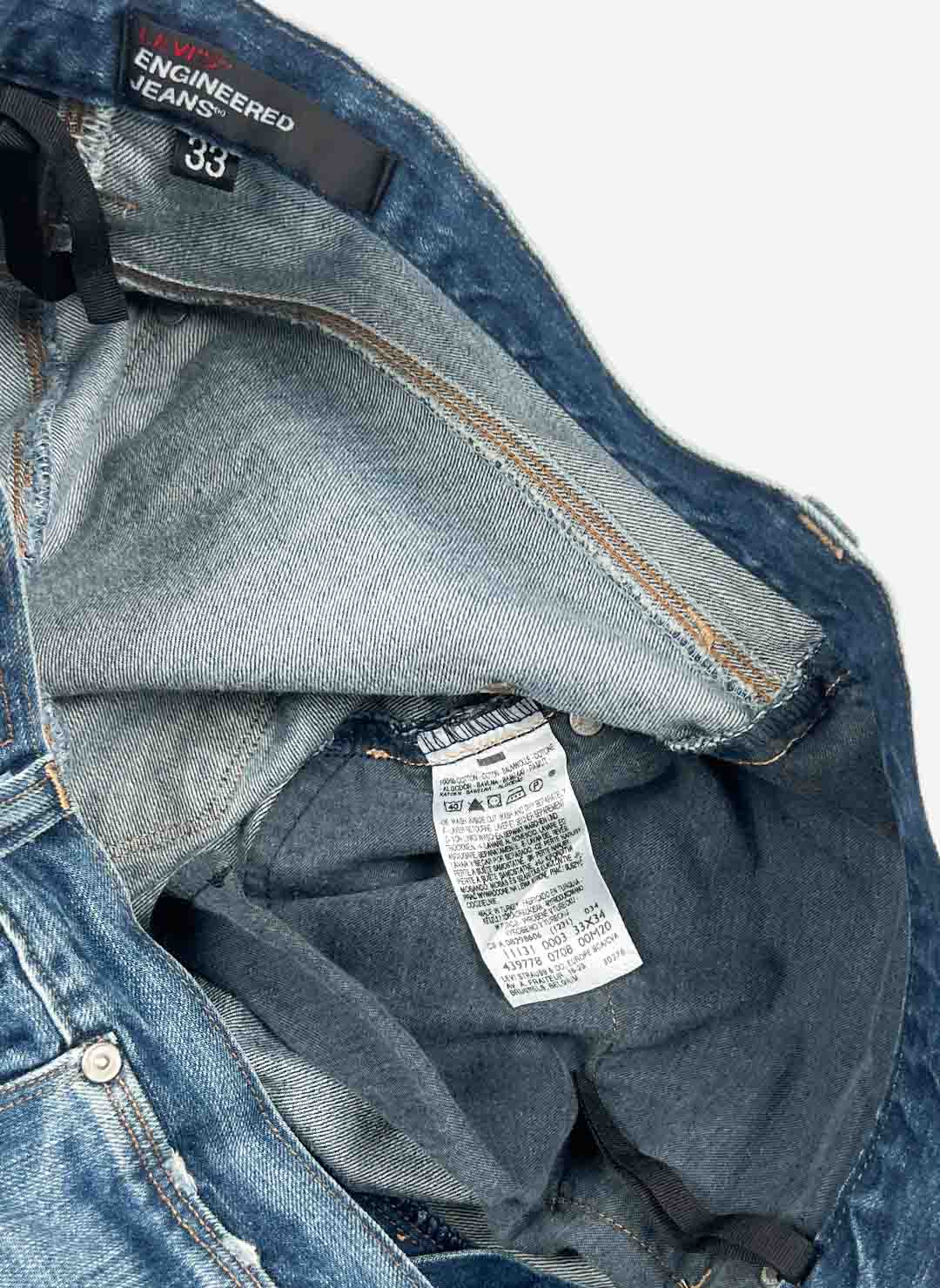 Levi's engineered relaxed washed Jeans – Bild 5