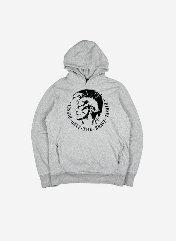 Diesel Y2K Hoodie grau