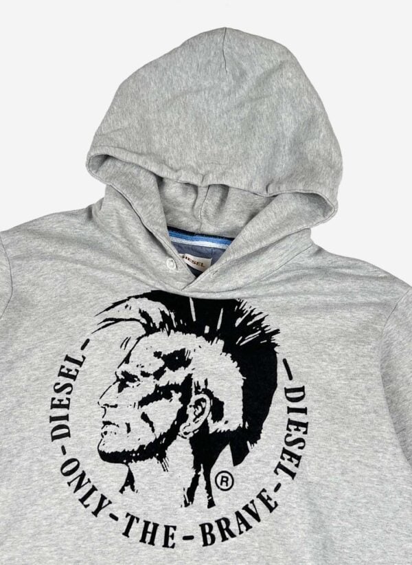 Diesel Y2K Hoodie grau