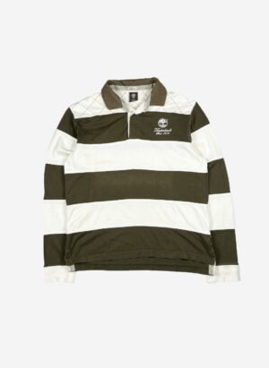 Timberland Rugbyshirt oliv-weiß